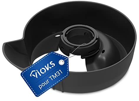 VIOKS Socle de Soutien du Bol Thermomix pour Robot Cuisine Vorwerk TM31, diamètre 135 mm, Accessoire Cuisine et Pièce de Rechange