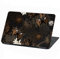 Laptop Film Cover, Abstract Adhesive Film, Notebook Sticker, Protective Cover, Self-Adhesive Vinyl Skin Sticker, 17 Inches/38 cm, LP32 Gold Butterfly