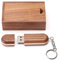 HOZYALE USB Stick Zweifarbig Holz USB 2.0 Flash Laufwerk Datenstick Speicherstick Memory Stick mit Holzbox (16 GB, Hellbraun)