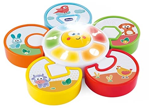 Chicco ELEKTRONISCHES PUZZLE – ERRATE DAS TIER 12-36 Monate