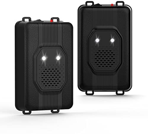 RéPulsif De Rat à Piles, RéPulsif à Ultrasons Contre Les Rongeurs pour Les Moteurs De Voiture Et Le Coffre, Protection De VéHicule De DéFense Contre Les Rongeurs (Paquet De 2)