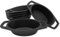 Grillfürst Gusseisen Servierpfännchen 6er Set, ovale Grillpfännchen 20 x 9,5 x 5cm, emaillierte Feuerpfännchen für Grill, Backofen, Induktion, Feuerstelle - Raclette Pfännchen Ersatz, Auflaufform