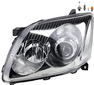 Johns, Scheinwerfer passend für Toyota Avensis T25 04/03-03/06 links + Leuchtmittel