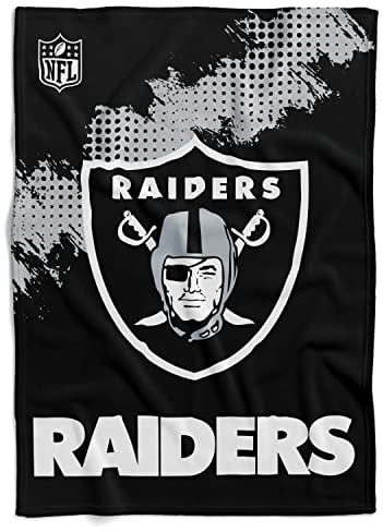 Las Vegas Raiders NFL Flanell Decke Kuscheldecke Fleecedecke Steppdecke Velourdecke ** Throw Corner ** in 150 x 200 cm