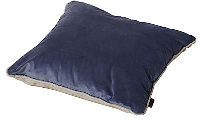 Nordje Zierkissen für Palettenkissen 45 x45 cm Dunkel-Blau/Dark-Blue | Velvet Stoff