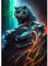 QENSPE 5D Diamond Painting Leopard Diamant Painting Bilder Sportwagen Diamond Art Erwachsene Full DIY Diamant Kunst Malerei Stickerei Set Kreuzstich Bilder Home Wand Dekor 30x40cm