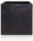 IDEALIST 30cm Square Planter | Black Terrazzo Effect Reinforced Stone Flower Box with Drainage Holes L30 W30 H30.5 cm, 19 litres