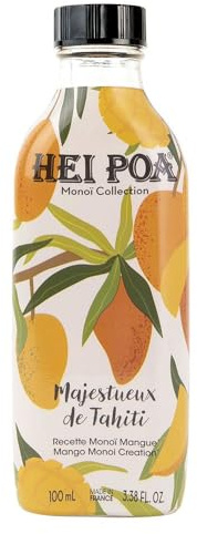 Hei Poa Monoï Collection Majestätisch de Tahiti Rezept Monoï Mango 100 ml