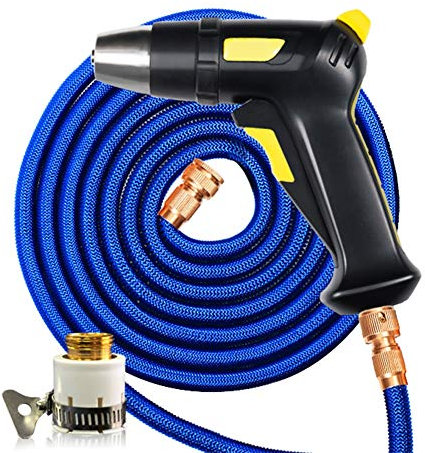 LHGDMJO Boquillas de manguera para regaderas de jardín, riego de césped o jardín, múltiples pulverizaciones para plantas (tamaño: traje de 2,5 m)