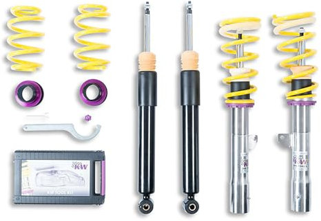 KW Gewindefahrwerk V1 inox (inkl. Stilllegung f. elektr. Dämpfer) 102800DJ kompatibel mit CUPRA Born