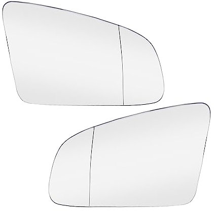 Cristal espejo Pegamento Adhesivo Para Espejo Retrovisor Coche Barra Pegamento Para Para A3 Para 8P Para A4 Para B6 Para B7 Para A6 Para C6 Para 4F 2005-2008 Cristal Retrovisor(Left Right)