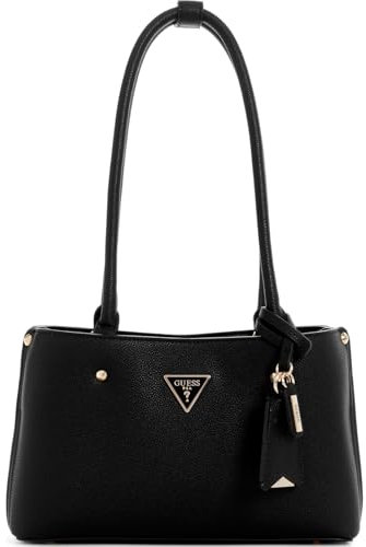 GUESS Meridian Girlfriend Satchel Black