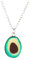 TENDYCOCO Avocado-halskette Freundschaftskette Avocado-schmuck-anhänger Halskette Aus Ton Obst-halskette Schmuckhalskette Fruchtanhänger Paar Halsketten Paar Schmuck Avocado-charme