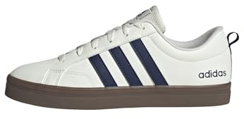 adidas VS Pace 2.0 Shoes, Zapatillas Unisex Adulto, Blanco Roto Azul Oscuro Dorado Met, 40 2/3 EU