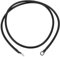 VekAuto 1 Pc Battery Inverter Cable 6 AWG Gauge 4FT 3/8 Lug 5/16 Lug Battery Cable Universal for Car Vehicle Boat RV Solar Tinned Copper Black