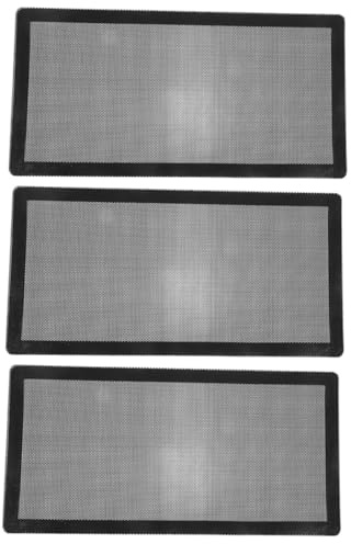 UKCOCO 3stücke Pc Lüfter Abdeckungen Staubschutznetz Für Computergehäuse Magnetische Filtermatte Effizienter Schutz Für Pc-lüfter Und Elektronik Wiederverwendbar Und Leicht Zu
