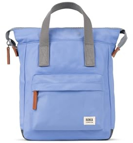 ROKA London Bantry B small Sustainable Nylon Backpack (Jacaranda)