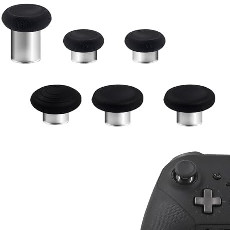 Elite Series 2 Lot de 6 joysticks magnétiques analogiques pour Xbox Elite Series 2, Elite 2 Core Noir