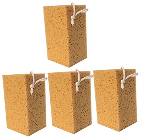 TINEASUR 4 Stücke Auto Waschen Werkzeug Auto Putzschwamm Auto Waschmaschine Schwamm Auto Reinigungsschwamm