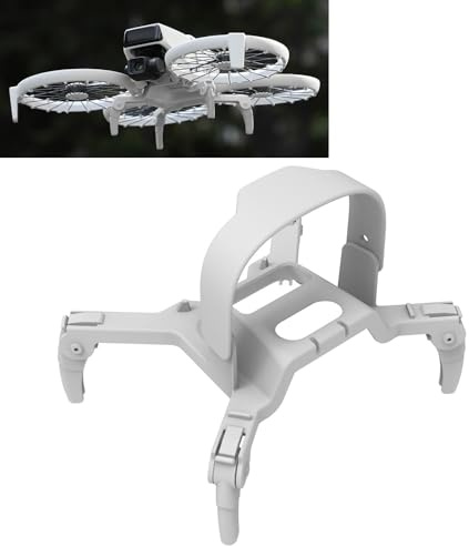 LICHIFIT Faltbares Landegestell für DJI FLIP Drohne Erweiterte Beine Höhenverbesserung Ständer Spinne-Stil Erhöhungshalterung Kickstand