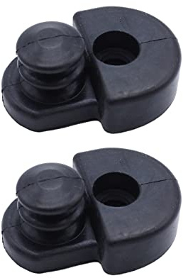 Auto Gummi Türverriegelungsschalter Abdeckkappe 25368-20G00, geeignet für GU Y61 D21, Auto Styling Zubehör, Schlösser, Auto Kappen Abdeckung, Gummi für vordere Reisende, internationale tragbar