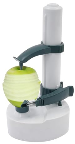 Electric Fruit Peeler,Automatic Vegetable and Fruit Peeling Tool, Kitchen Countertop Appliance,Electric Potato Peelers Automatic Rotating Apple Peeler Potato Peeling Machine with Adapter Peeling Blade