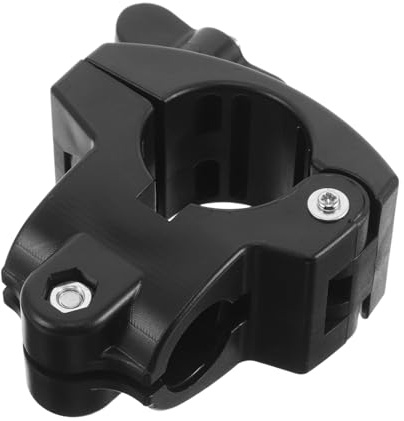 CATIEBYE Clip de Fixation Rapide pour Rack de Batterie Électronique 38-22mm en Métal et Plastique Noir, Serrage-joint Portable pour Sessions de Pratique et Concerts