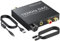 192kHz DAC Digital zu Analog Audio Konverter DA Wandler Optisch SPDIF Koaxial zu 3,5mm RCA Stereo Audio
