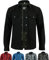 Texpeed Mens Motorcycle Motorbike Jacket - Biker Shirt Made With 280gsm Aramid And Protective CE Armour (EN 1621-1) Black - 4XL