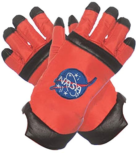 UNDERWRAPS Unisex-Erwachsene Astronauten-Handschuhe, Kostüm, Orange, Einheitsgröße