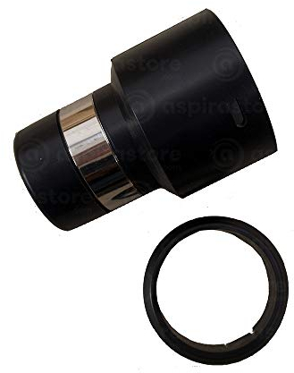 Raccordo tubo presa girevole, con anello metallico conduttivo, per tubo flessibile aspirapolvere centralizzato