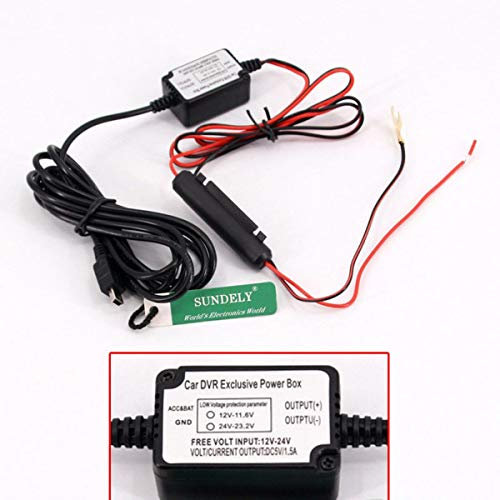 SUNDELY® Hard Wire Kit Car Dash Cam Camera For Nextbase 112 212 312 402G 412 512GW DUO