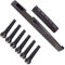 SDENSHI 8Pcs Guitar Bridge Pins Saddle Nut For Left Handed Acoustic Guitar Parts