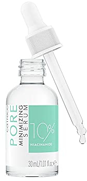 Catrice Pore Minimizing Serum, Gesichtsserum, Transparent, mattierend, porenverfeinernd, transluzent, für Mischhaut, vegan, ölfrei, ohne Alkohol, ohne Parabene, 1er Pack (30ml)