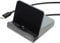 4smarts VoltDock Station de charge USB C 60 W avec support pour tablette, d'accueil et compatible iPad Air 4/Pro 3, Samsung Tab S7 Lite/Plus, Lenovo P11 Pro, MatePad gris