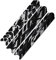 AlphaShield Fahrrad Rahmenschutz Kettenstreben Schutz Folie Aufkleber Rahmen Schutz Carbon MTB BMX Lackschutz Folie R161 (18 Future Silber Metallic)