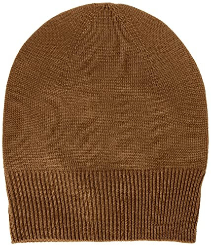 s.Oliver Damen 10.2.17.25.272.2119606 Beanie-Mütze, 8469 braun, 1