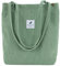Funtlend Large Corduroy Tote Bag for Women Corduroy Tote Bag Women Cord Handbags Totebag for School Shopping Work College Casual