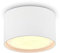 BOYIR LED Aufbaustrahler Deckenstrahler flach LED GX53 6W 230V Deckenleuchte Weiß warmweiß 3000K Aufbauspot Rund Aufbauleuchte Deckenlampe aus Aluminium Deckenspots Ø84x50mm