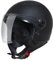VINZ Como Jethelm mit Visier ECE 22.06 Zertifiziert | Roller Helm Mopedhelm Für Motoroller & Vespa | Herren & Damen | Motorradhelm in XS-XL | Erhältlich in 4 Farben - Matt Schwarz