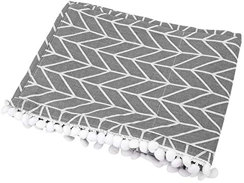 Funda Protectora De Lino Y Algodón Multiusos De 2 Tamaños Con Bolsillos Para Nevera, Lavadora, Congelador, Armario, Accesorios De Mesa(55 * 130cm 51x21inch)