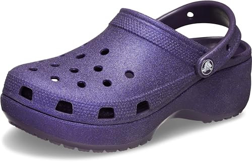 Crocs Women's Classic Platform Glitter Clog