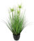 Flair Flower Künstliche Protea im Grasbusch im Topf Nadelkissen Busch Ufergras Dekogras Gras Kunstgras Pflanzen Kunstpflanze Grünpflanze Solitärgras Dekopflanze, 52 cm