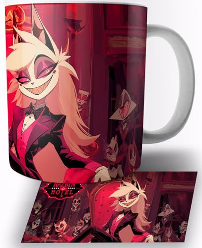 Hazbin Hotel Alastor Keramik Becher 325ml Tasse Mug