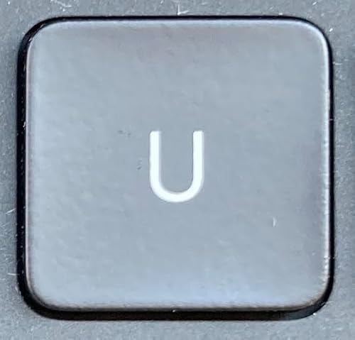 Generisch einzelne Ersatztaste/Tastenkappe passend für Apple Magic Keyboard Tastatur für iPad Pro & Air 11 - Taste auswählen (Buchstabe U)