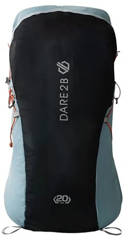 Dare 2b Packaway 20L Rucksack (Einheitsgröße) (Schwarz/Bleigrau)