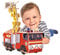 Eichhorn 109255602 - Feuerwehrmann Sam 3D Puzzle, 23x18,5cm, Bastelset zum Zusammenbauen, Motiv: Jupiter