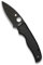 Spyderco C229GPBK Messer, Schwarz, 12 cm