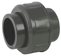 Union 3 pièces Femelle/femelle en PVC avec O-ring en EPDM à coller - 75mm
