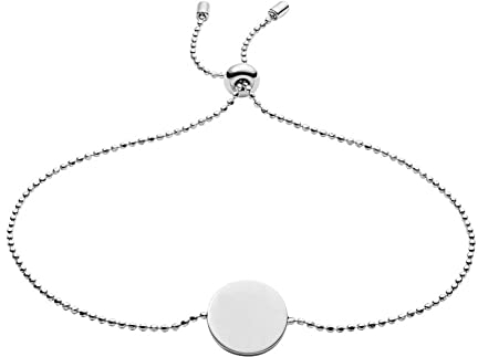 Fossil Armband Für Frauen, 245mm Innenumfang Silber Edelstahlarmband, JOF00462040